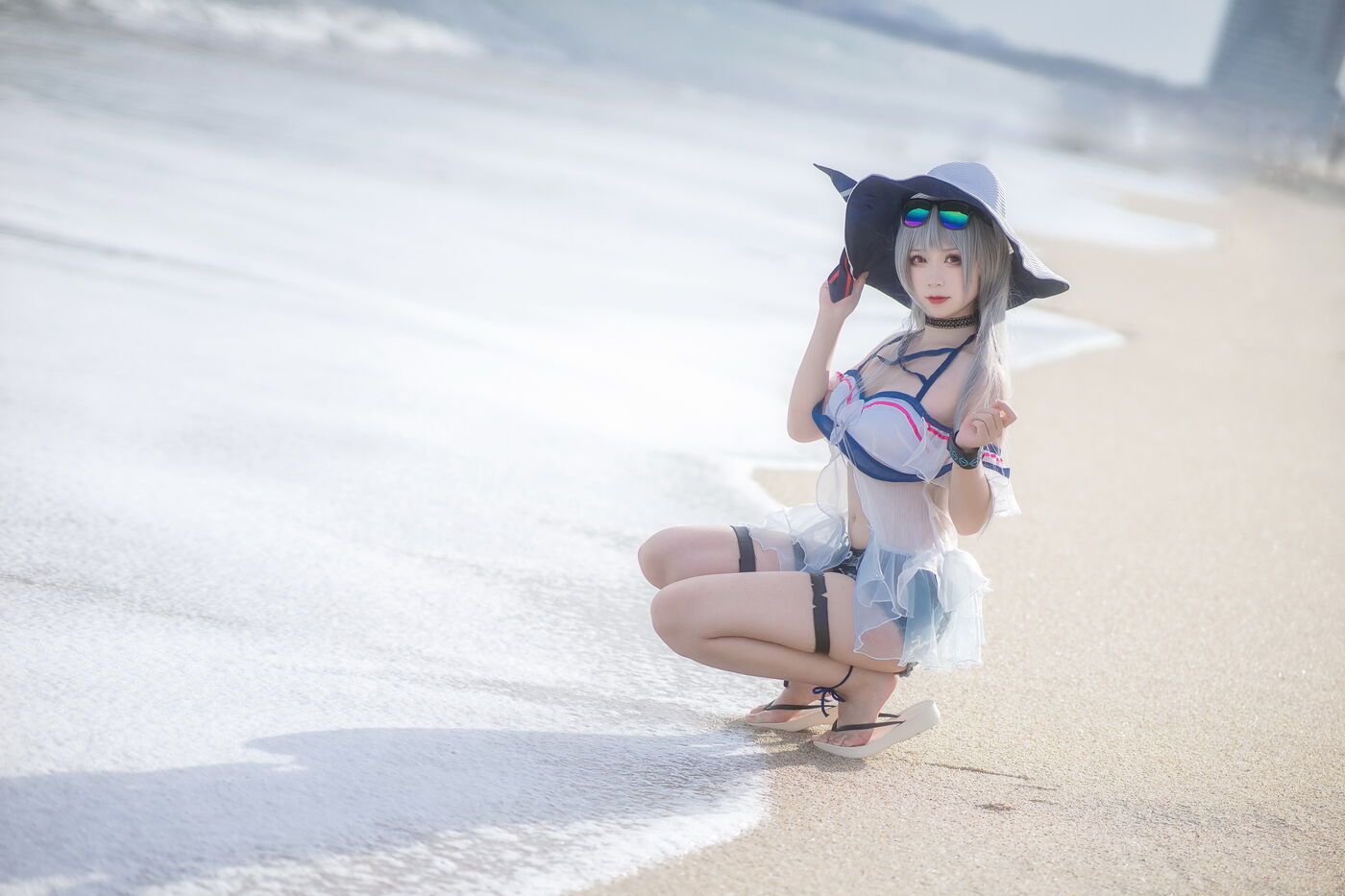 樱落酱 NO.021 斯卡蒂泳装[21P]插图9
